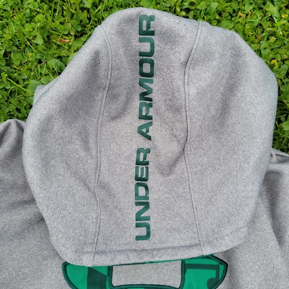 UNDER ARMOUR STORM HOODIE CAMO GRAY GREEN YOUTH BOYS LARGE YL LOT OF 3 - Picture 7 of 7